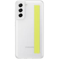 Чохол Samsung Clear Strap Cover для Samsung Galaxy S21 FE (EF-XG990CWEGRU) White