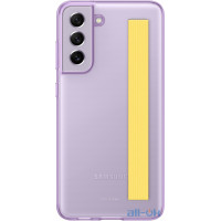 Чохол Samsung Clear Strap Cover для Samsung Galaxy S21 FE (EF-XG990CVEGRU) Lavender