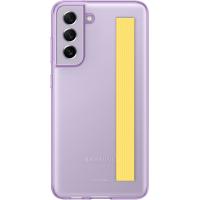 Чохол Samsung Clear Strap Cover для Samsung Galaxy S21 FE (EF-XG990CVEGRU) Lavender