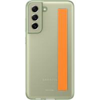 Чохол Samsung Clear Strap Cover для Samsung Galaxy S21 FE (EF-XG990CMEGRU) Olive Green 