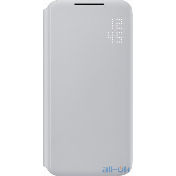 Чохол-книжка Samsung Smart LED View Cover для Samsung Galaxy S22 (EF-NS901PJEGRU) Light Gray 