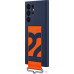 Чохол Samsung Silicone with Strap Cover для Samsung Galaxy S22 Ultra (EF-GS908TNEGRU) Navy  — інтернет магазин All-Ok. фото 3