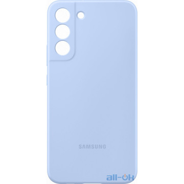 Чохол Samsung Silicone Cover для Samsung Galaxy S22 Plus (EF-PS906TLEGRU) Artic Blue