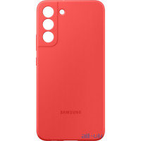 Чохол Samsung Silicone Cover для Samsung Galaxy S22 Plus (EF-PS906TPEGRU) Glow Red