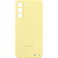 Чохол Samsung Silicone Cover для Samsung Galaxy S22 Plus (EF-PS906TYEGRU) Butter Yellow 