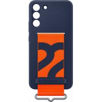 Чохол Samsung Silicone with Strap Cover для Samsung Galaxy S22 Plus (EF-GS906TNEGRU) Navy 