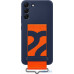 Чохол Samsung Silicone with Strap Cover для Samsung Galaxy S22 Plus (EF-GS906TNEGRU) Navy  — інтернет магазин All-Ok. фото 5