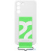 Чохол Samsung Silicone with Strap Cover для Samsung Galaxy S22 Plus (EF-GS906TWEGRU) White  — інтернет магазин All-Ok. фото 3