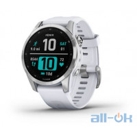 Смарт-годинник Garmin Fenix 7S Silver with Whitestone Band (010-02539-02/03)