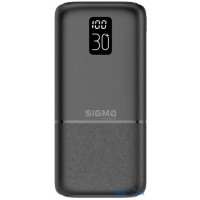 Зовнішній акумулятор (Power Bank) Sigma mobile X-power SI30A3QL 30000mAh Type-C PD20W QC22,5W Black