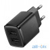 Мережевий зарядний пристрій Baseus Compact Charger 2U на 10.5W (CCXJ010201) Black — інтернет магазин All-Ok. фото 2