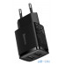 Мережевий зарядний пристрій Baseus Compact Charger 2U на 10.5W (CCXJ010201) Black — інтернет магазин All-Ok. фото 4