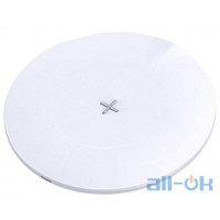 Бездротовий зарядний пристрій USAMS US-CD149 Ultra-thin Fast Wireless Charger 15W White (CD149DZ02)