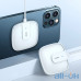 Бездротовий зарядний пристрій USAMS US-CD159 W1 Extra-thin Magnetic Fast Wireless Charger 15W White (CD159DZ02) — інтернет магазин All-Ok. фото 1
