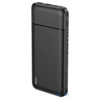 Зовнішній акумулятор (Power Bank) REMAX Lango Series 10000mAh 2USB Power Bank RPP-96 Black