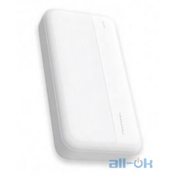 Зовнішній акумулятор (Power Bank) WUW Y94 20000 mAh, 2.1A White