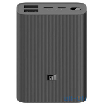 Зовнішній акумулятор (Power Bank) Xiaomi Power Bank 3 Ultra Compact Black 22.5W 10000mAh (BHR4412GL)