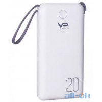 Зовнішній акумулятор (Power Bank) Veron VR962 20000mAh 20W White