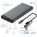 Зовнішній акумулятор Power bank 4Smarts VoltHub Pro 10000mAh 22.5W Black with Quick Charge, PD gunmetal — інтернет магазин All-Ok. фото 2