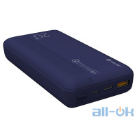Зовнішній акумулятор (Power Bank) Tracer 20000mAh QC 3.0 PD 20W Blue (TRABAT47021)