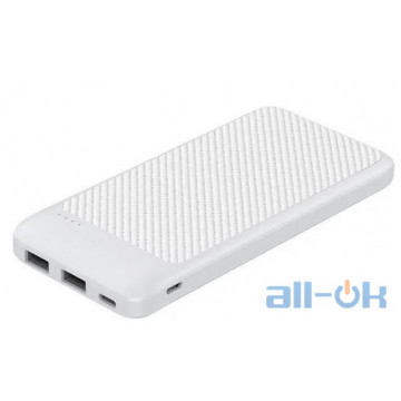 Зовнішній акумулятор (Power Bank) WST SL10-10000 mAh Li-pol+TYPE-C (2759787510018)