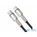 Кабель Lightning Baseus Lightning to USB Type-C Cafule Metal Data Cable PD 2m Black (CATLJK-B01) — інтернет магазин All-Ok. фото 4