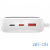 Зовнішній акумулятор (Power Bank) Baseus Power Bank 20000mAh з USB-C Cable Q Pow Display 22.5W White (PPQD-I02) — інтернет магазин All-Ok. фото 1