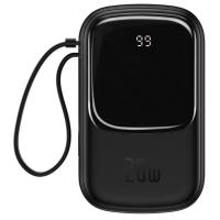 Зовнішній акумулятор (Power Bank) Baseus Qpow Digital Display Quick Charging Power Bank 20W 20000mAh Black (PPQD-H01)