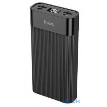 Зовнішній акумулятор (Power Bank) Hoco J85 20000 mAh Black