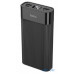 Зовнішній акумулятор (Power Bank) Hoco J85 20000 mAh Black — інтернет магазин All-Ok. фото 1