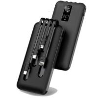 Зовнішній акумулятор (Power Bank) PowerWay TX23 20000mAh (with cable) Black