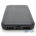 Зовнішній акумулятор (Power Bank) WUW Y93 10000 mAh, 2.1A Black — інтернет магазин All-Ok. фото 1