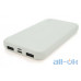 Зовнішній акумулятор (Power Bank) WUW Y93 10000 mAh, 2.1A White — інтернет магазин All-Ok. фото 1