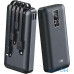 Зовнішній акумулятор (Power Bank) Nettech 4in1 NT-PW17 20000 mAh Black — інтернет магазин All-Ok. фото 1