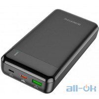 Зовнішній акумулятор (Power Bank) Borofone BJ19A Incredible 20000mAh PD/20W, QC/3.0 (6974443381603)