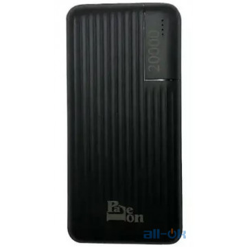 Зовнішній акумулятор (Power Bank) Paleon PLO-BM61 20000 mah Black