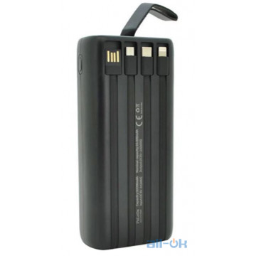 Зовнішній акумулятор (Power Bank) PALEON PLO-PB30M 30000 mAh Black