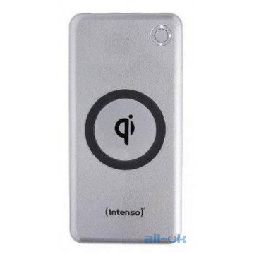 Зовнішній акумулятор (Power Bank) Intenso WPD10000 10000mAh Silver (7343531)