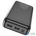 Зовнішній акумулятор (Power Bank) Hoco J91A 20000mAh black — інтернет магазин All-Ok. фото 4