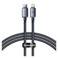 Кабель Lightning Baseus USB-C to Lightning Crystal Shine 20W 1.2m Black (CAJY000201)