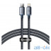 Кабель Lightning Baseus USB-C to Lightning Crystal Shine 20W 1.2m Black (CAJY000201) — інтернет магазин All-Ok. фото 2