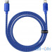 Кабель Lightning Baseus USB Type C to Lightning Crystal Shine Series 20W 1.2m Blue (CAJY000203)  — інтернет магазин All-Ok. фото 1