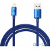 Кабель Lightning Baseus Crystal Shine Series Fast Charging Data Cable USB to Lightning 1.2m Blue (CAJY000003) — інтернет магазин All-Ok. фото 4