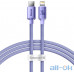 Кабель Lightning Baseus USB Type-C to Lightning Crystal Shine Series 20W 2m Purple (CAJY000305) — інтернет магазин All-Ok. фото 1