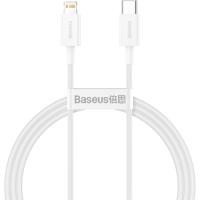 Кабель Lightning Baseus Lightning to USB Type-C Superior Series PD 1m White (CATLYS-A02)