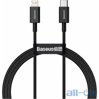 Кабель Lightning Baseus Lightning to USB Type-C Superior Series PD 2m Black (CATLYS-C01)
