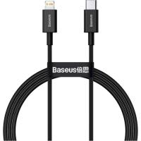 Кабель Lightning Baseus Lightning to USB Type-C Superior Series PD 2m Black (CATLYS-C01)