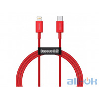 Кабель Lightning Baseus Superior Series Fast Charging Type-C to Lightning PD 20W 2m Red (CATLYS-C09)