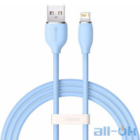 Кабель Lightning Baseus Jelly Liquid Silica Gel USB to Lightning 1.2m Blue (CAGD000003)