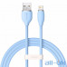 Кабель Lightning Baseus Jelly Liquid Silica Gel USB to Lightning 1.2m Blue (CAGD000003) — інтернет магазин All-Ok. фото 1